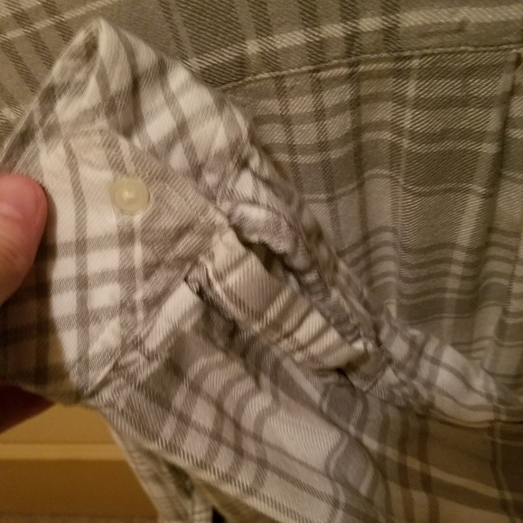 GAP plaid long-sleeve tunic - Picture 2 of 3